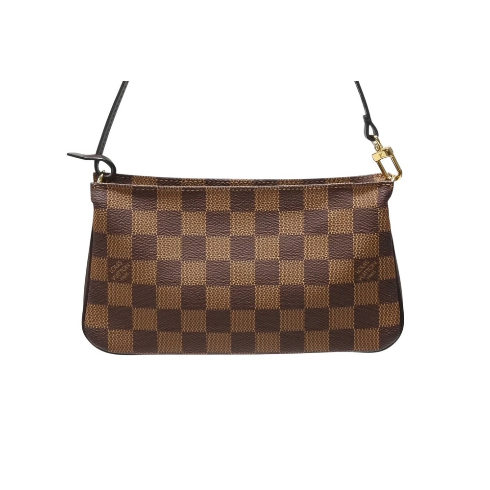 Louis Vuitton Brown Shoulder Ebene brown Hobo leather Damier One bag Navona